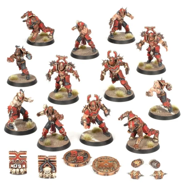 Blood Bowl - Team Khorne: Skull-tribe Slaughterers