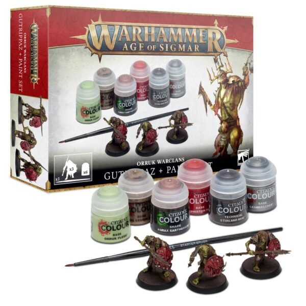 Clan da Guerra degli Orruk: Zventrapanze + Set di Pittura