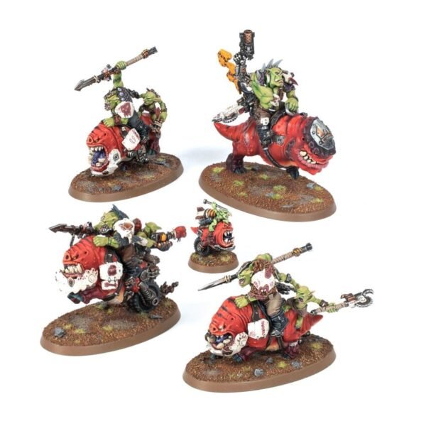 Ragazzi su Squigghiali (Multikit: Nob su Squig Zpakkatore)