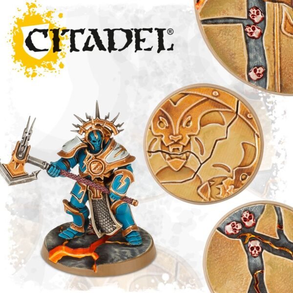 Basette rotonde Shattered Dominion da 40mm e 65mm
