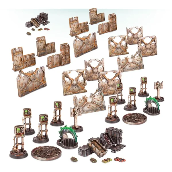 Barricate e obiettivi di Necromunda
