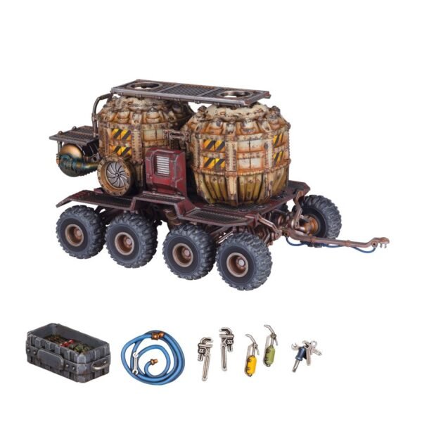 Promethium Tanks on Cargo-8 Ridgehauler Trailer