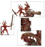 Rendmaster, Herald of Khorne on Blood Throne (Multikit: Trono del Sangue di Khorne / Cannone Teschio di Khorne) - immagine 6