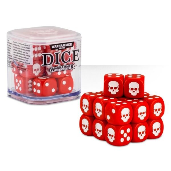 Cubo dei dadi - Rosso