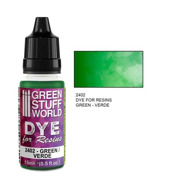 Verde - Colorante per Resine GSW