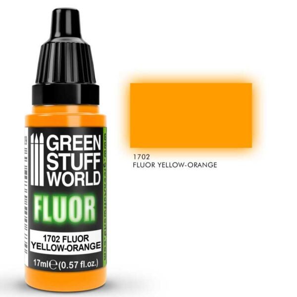 Fluor Yellow-Orange - Colori Fluo 17ml
