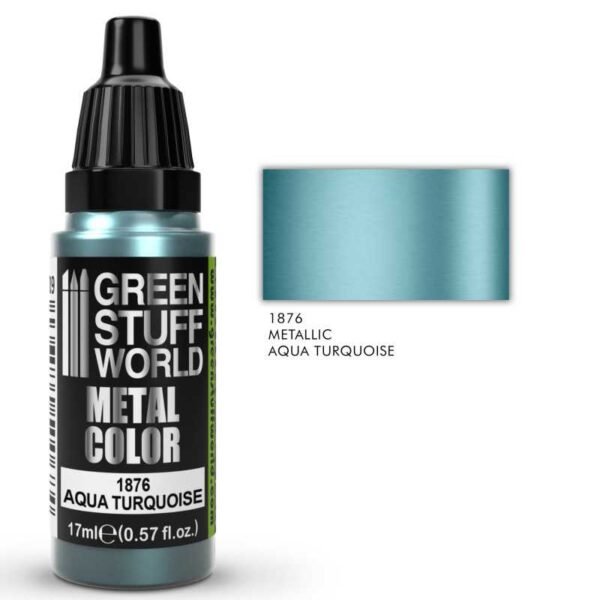 Aqua Turquoise - Colore Metallizzato 17ml