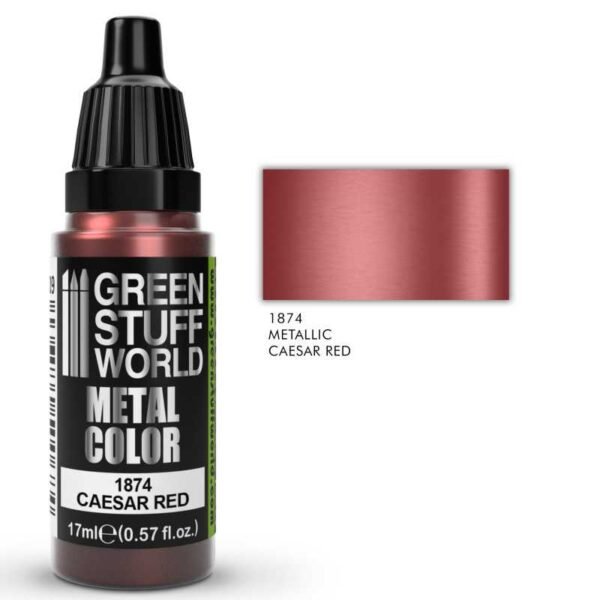 Caesar Red - Colore Metallizzato 17ml