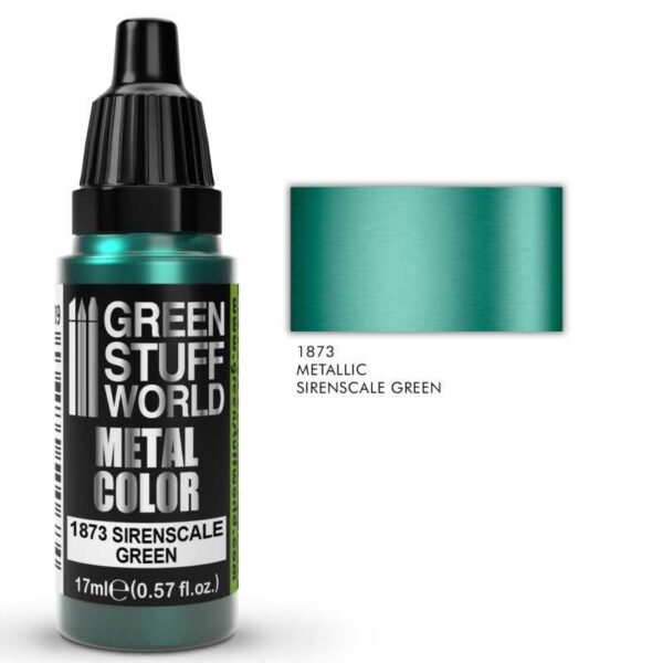 Sirenscale Green - Colore Metallizzato 17ml