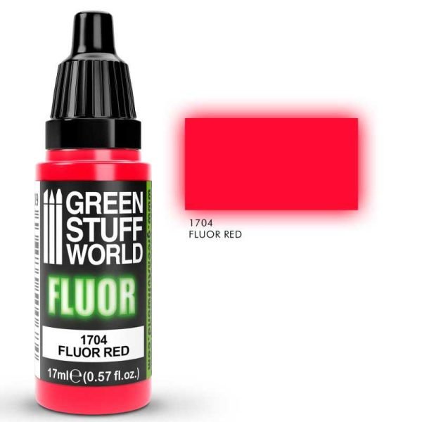 Fluor Red - Colori Fluo 17ml