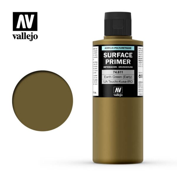 IJA Tsuchi-Kusa-IRO Earth Green (Early) - Surface Primer 200ml 74611