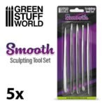 5x Set Smooth di Attrezzi Scultorei