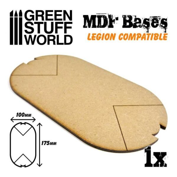 Basette MDF - Ovali 100x175 mm (Legion)