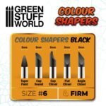 Pennelli in Silicone Nero Firm - Misura 6 - immagine 2