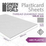 Foglio Plasticard Diamante 1mm