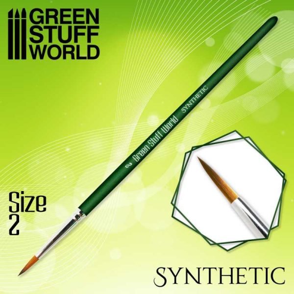 Green Series Pennello Sintetico - 2