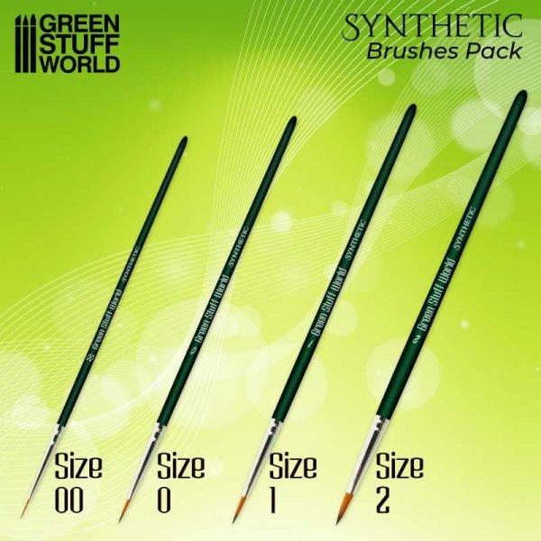 Green Series Set Pennelli Sintetici - 2