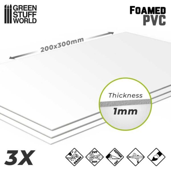 PVC Espanso 1 mm
