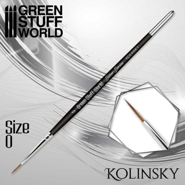 Silver Series Pennello Kolinsky - 0