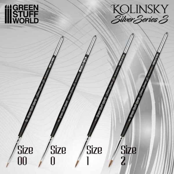 Silver Series (S) - Set Pennelli Kolinsky