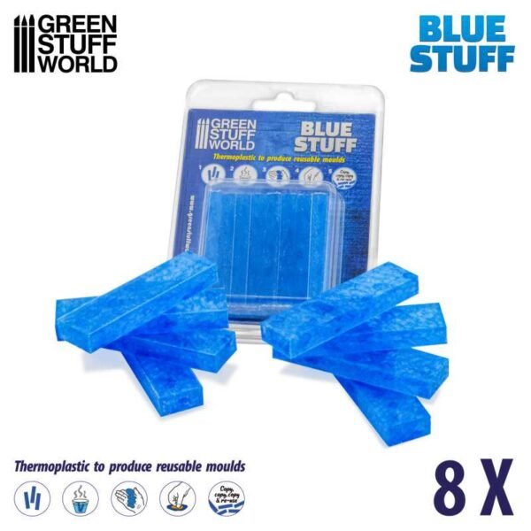 Materia Blu Riutilizzabile x8 barrette