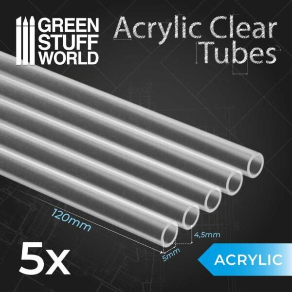 Tubi Acrilici 5 mm