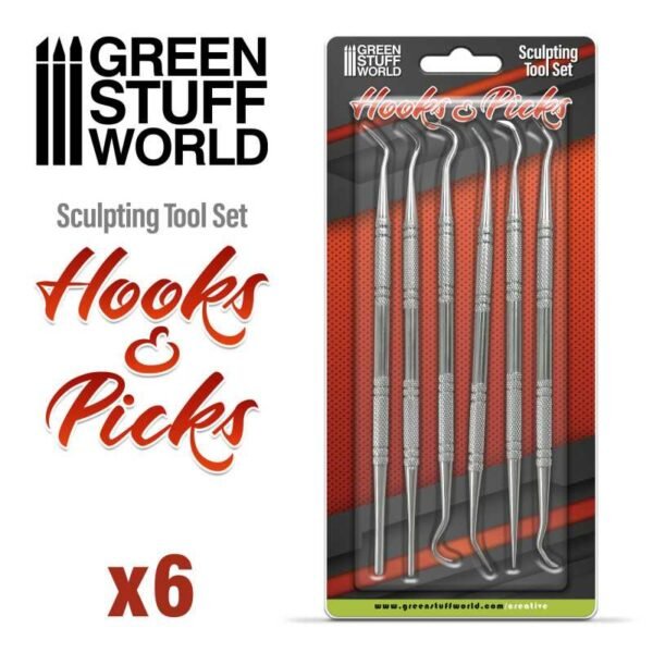 Set 6x Attrezzi Scultorei