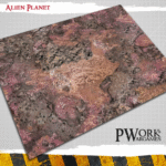 Alien Planet - Tappeto per Wargames