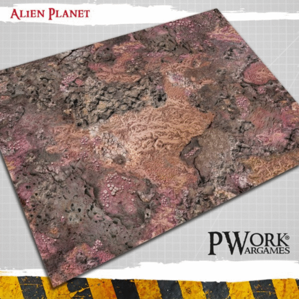 Alien Planet - Tappeto per Wargames