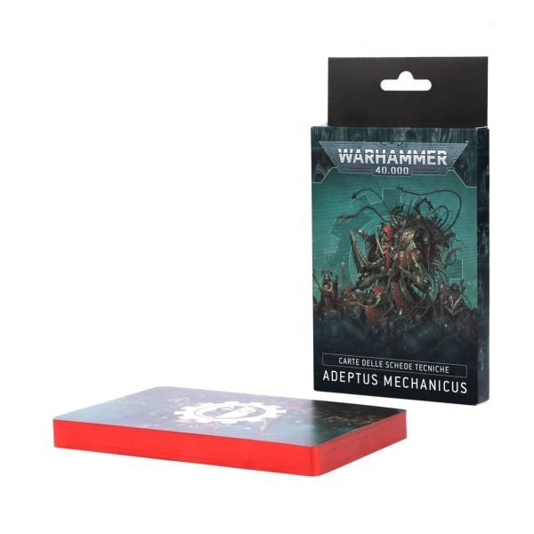 Carte delle Schede Tecniche: Adeptus Mechanicus (Italiano) (Offerta valida fino ad esaurimento scorte)