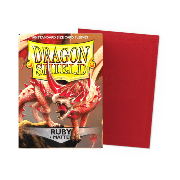 Ruby - Matte Sleeves - Standard Size