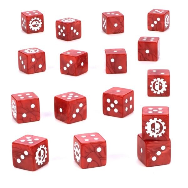 Set di dadi dell'Adeptus Mechanicus