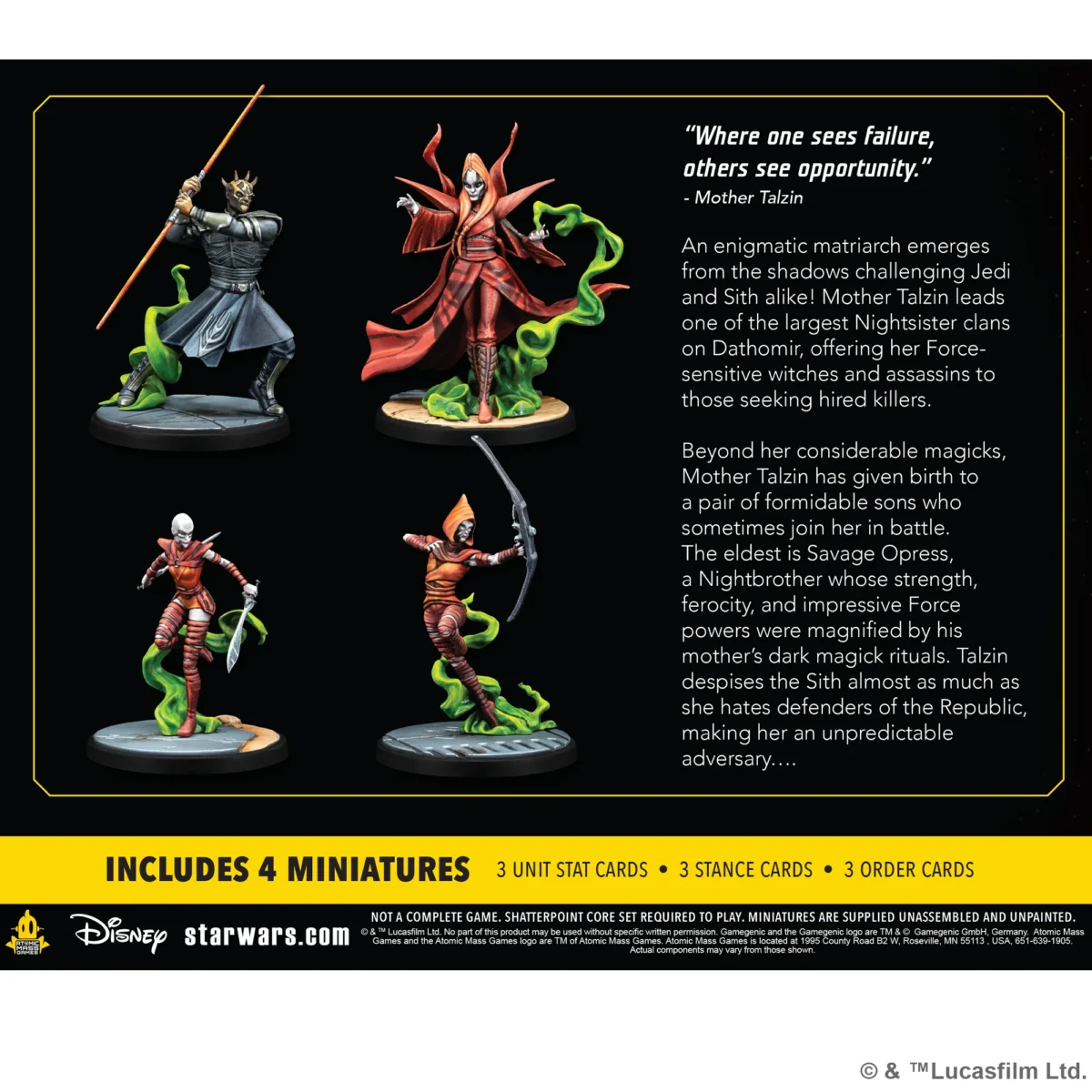 Witches of Dathomir Squad Pack (Offerta valida fino ad esaurimento scorte) - immagine 2