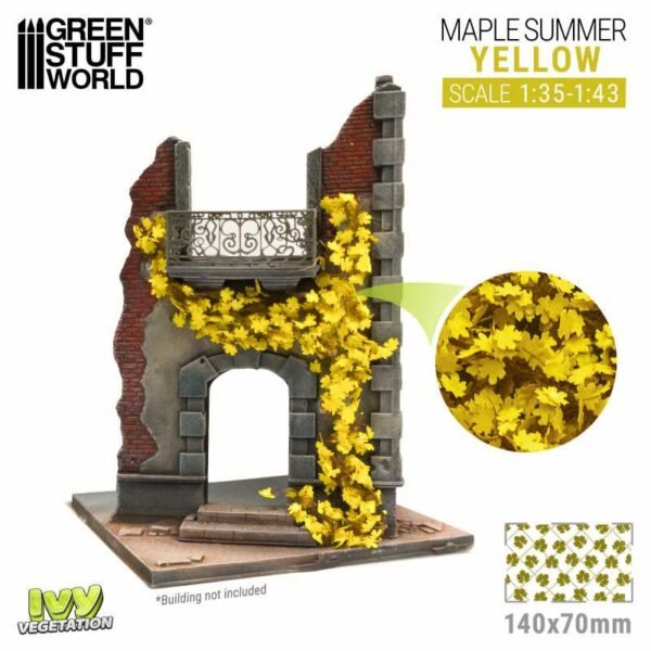 Edera in miniatura - Acero Giallo - Grande