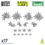 Set stampato in 3D - Cannabis
