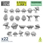 Set stampato in 3D - Funghi Grossi