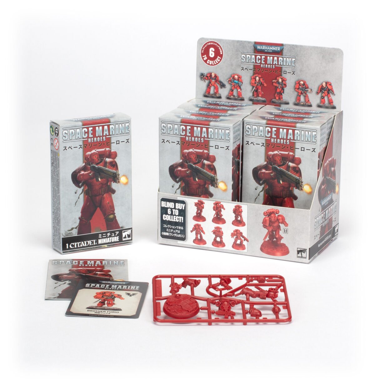 Space Marines Heroes - Blood Angels - Collection 2 (Singola confezione) - immagine 3