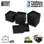 Adattatori per basette in plastica da 20 a 25 mm