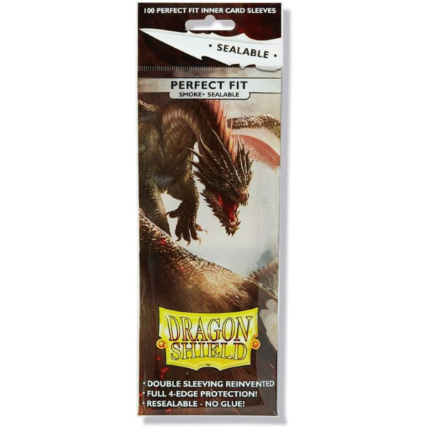 Smoke - Sealable Perfect Fit (100x Sleeves)