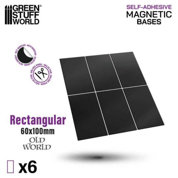 Magneti Pretagliati - Rettangolari 60x100mm