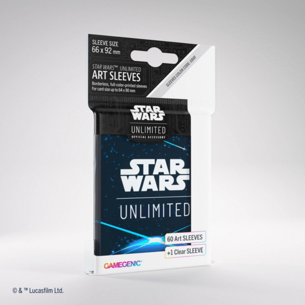 Gamegenic - Star Wars™: Unlimited Art Sleeves - Retro Blu x60