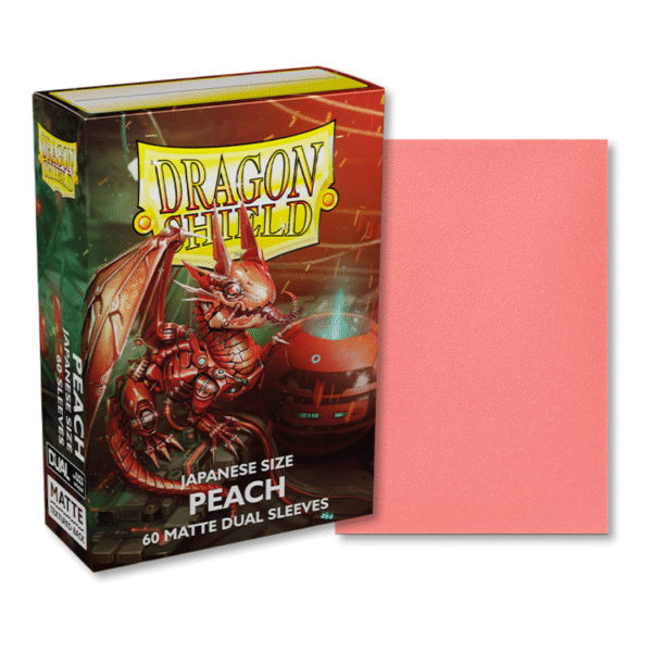 Peach - Matte Dual Sleeves - Japanese Size