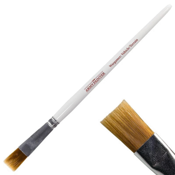 The Army Painter - Wargamer Brush: Vehicle & Scenery