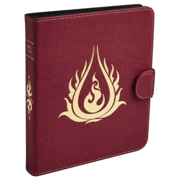 Dragon Shield - Spell Codex - Blood Red