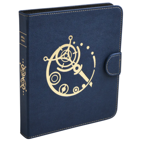 Dragon Shield - Spell Codex - Midnight Blue