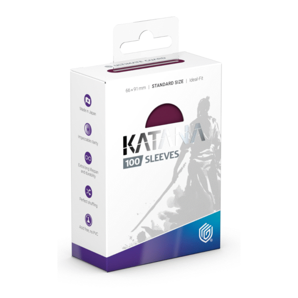 Ultimate Guard - Katana Sleeves Standard Size - Prugna Radiosa