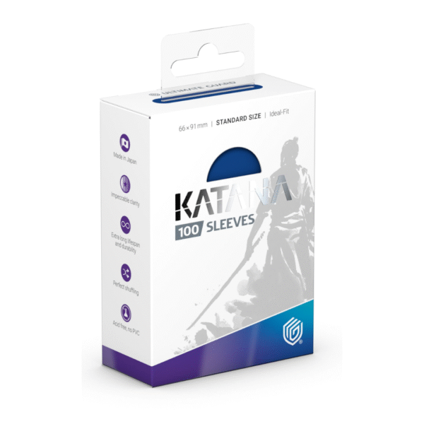 Ultimate Guard - Katana Sleeves Standard Size - Uccello Blu