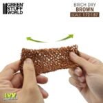 Edera in miniatura - Betulla Marrone - Piccolo