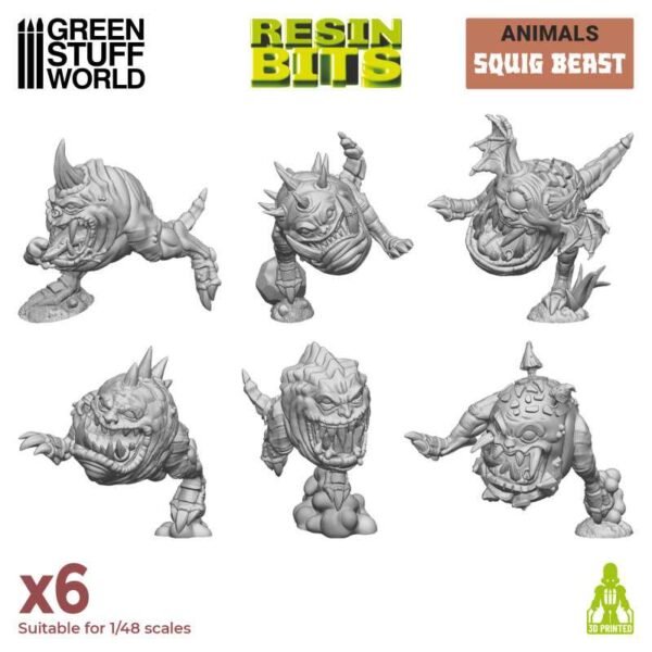 Set stampato in 3D - Piccoli Squig Herd