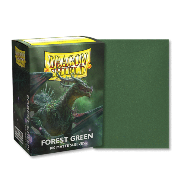 Forest Green - Matte Sleeves - Standard Size